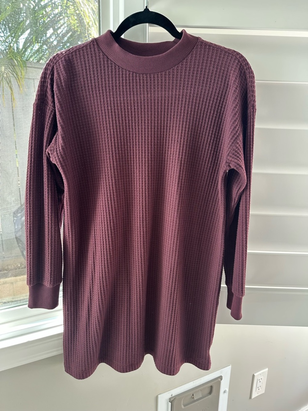 American Eagle Outfitters Waffle-Knit Dress